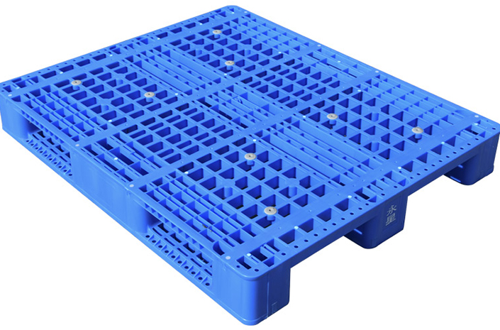 Heavy-Duty Rackable Plastic Pallet 1200x1200mm HDPE