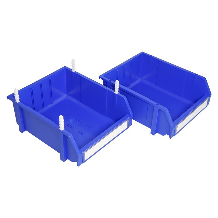 Durable Stackable Plastic Parts Picking Bins for Warehouse