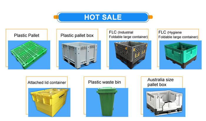 Heavy-Duty HDPE Plastic Pallet for Cold Storage & Logistics