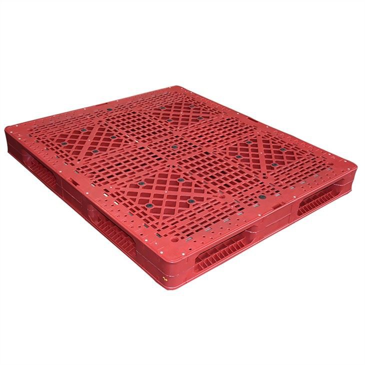 Heavy-Duty Reversible Plastic Pallet 1500x1200mm HDPE Stackable