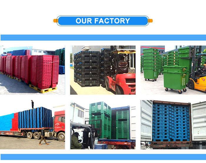 Heavy-Duty Reversible HDPE Plastic Pallets for Sugar Storage