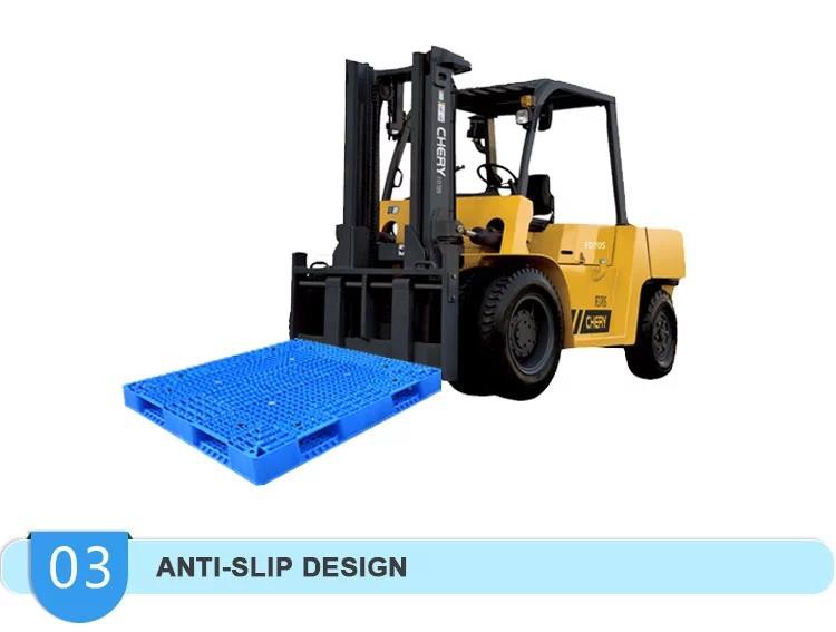 Heavy-Duty Reversible HDPE Plastic Pallets for Sugar Storage