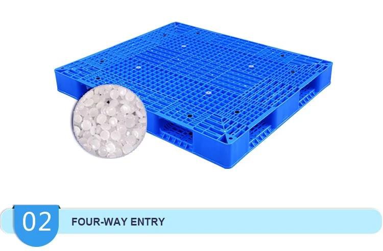 Heavy-Duty Reversible HDPE Plastic Pallets for Sugar Storage
