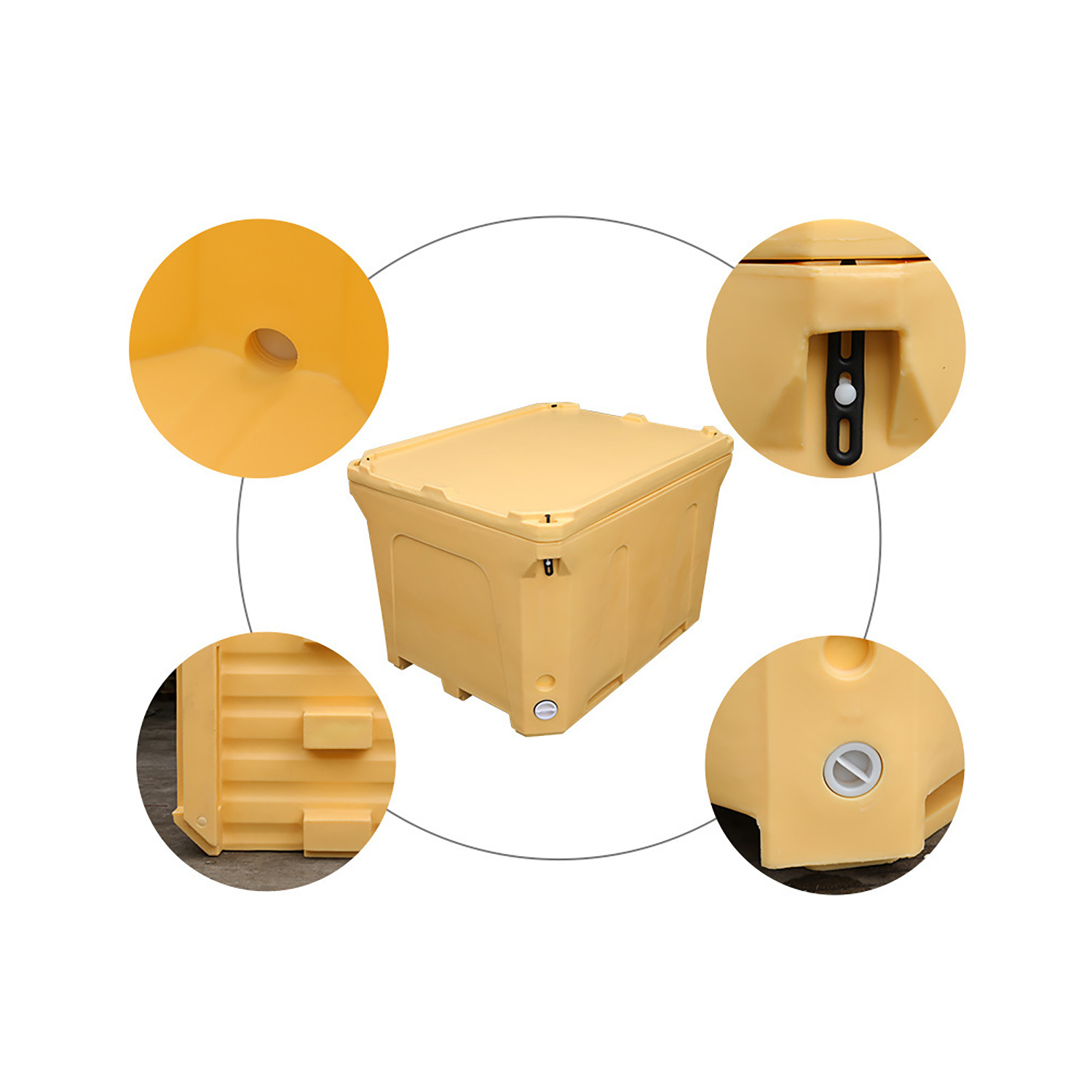 Insulated Plastic Pallet Boxes & Bins for Cold Chain Logistics