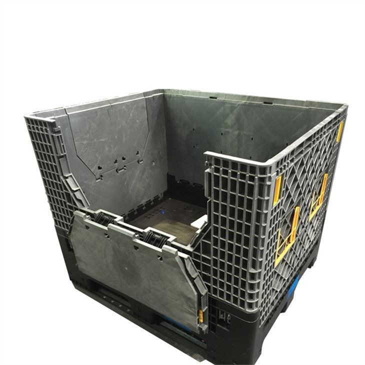 Durable HDPE Stackable Plastic Pallet Storage Bin image 2