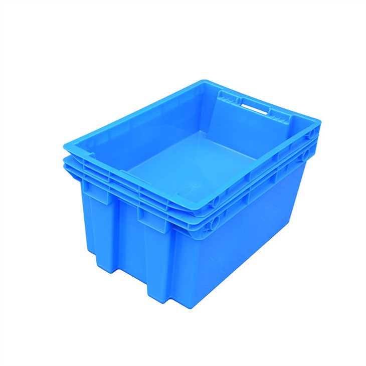 Durable HDPE Stackable Plastic Turnover Box for Logistics