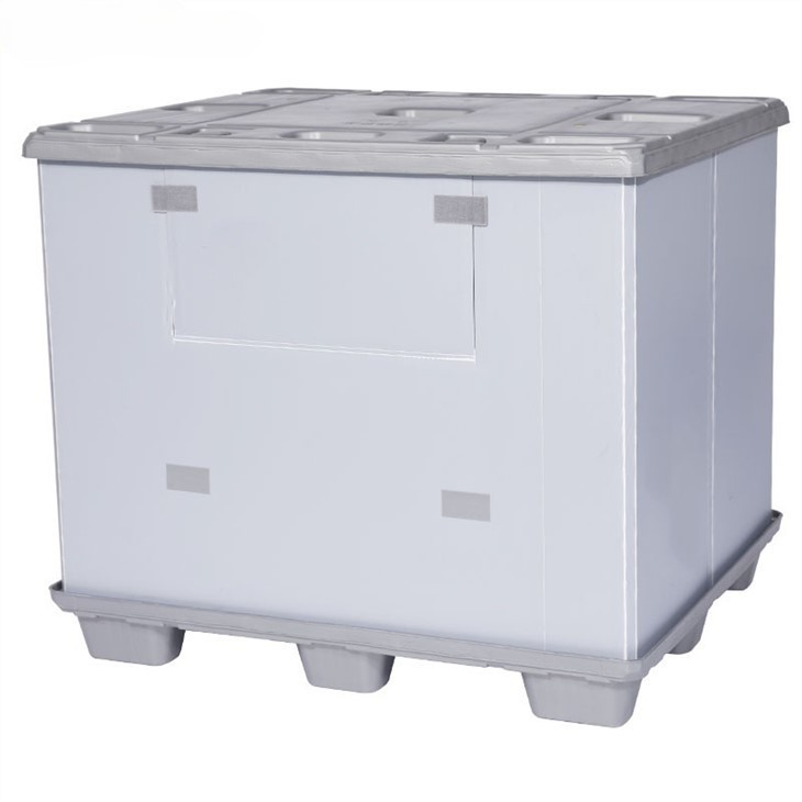 1600x1150 HDPE Collapsible Plastic Pallet Sleeve Box