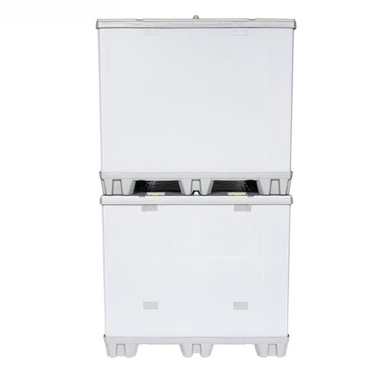 1600x1150 HDPE Collapsible Plastic Pallet Sleeve Box image 3