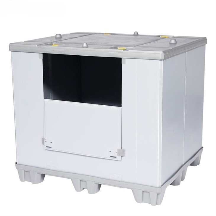 1600x1150 HDPE Collapsible Plastic Pallet Sleeve Box image 4