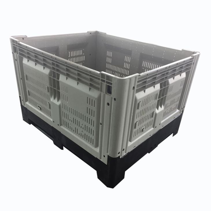 Durable HDPE Foldable Container for Vegetables & Food Storage