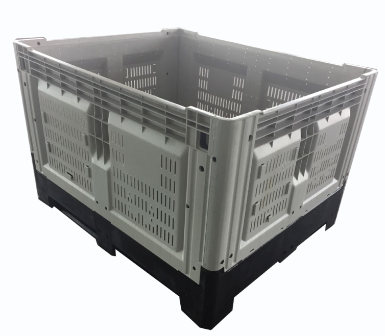 Durable HDPE Plastic Fruit Storage Crate for Logistics