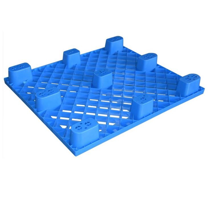 Durable Nine-Foot Stackable HDPE Plastic Pallet for Logistics image 2