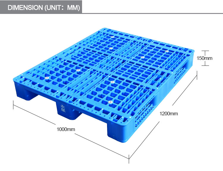 Heavy Duty Plastic Pallet for Racking and Logistics
