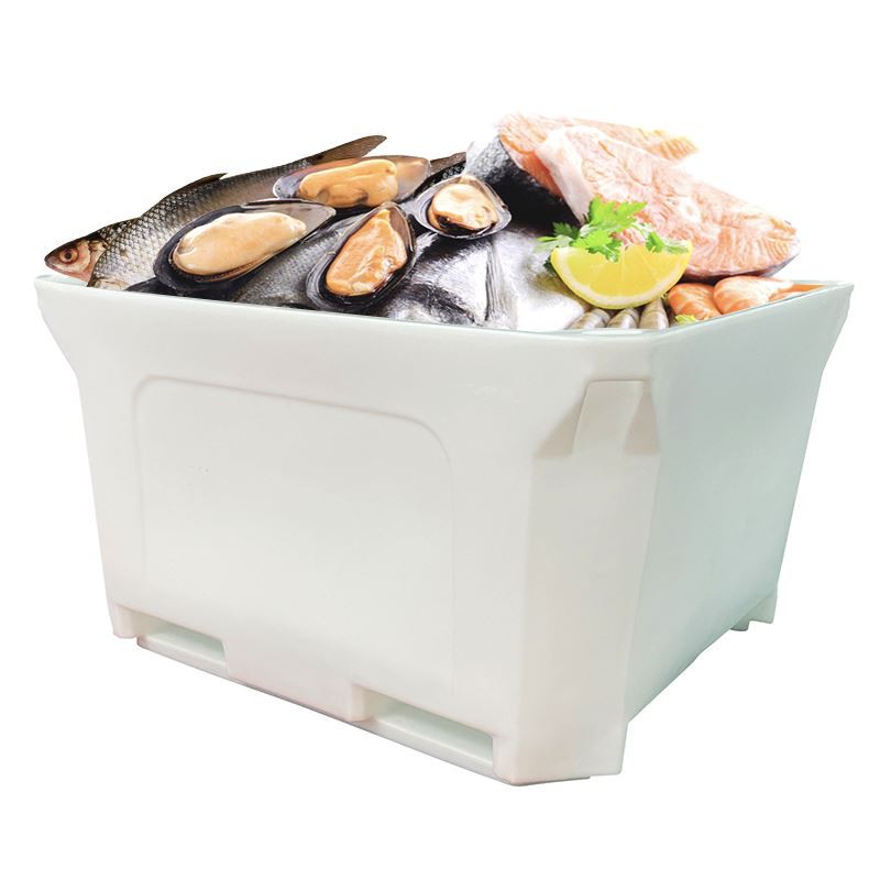 Polar Insulated Fish Boxes - Durable HDPE Food Transport Containers