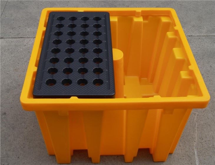 Heavy-Duty HDPE Stackable IBC Drum Bunded Pallet image 3