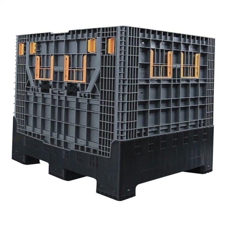 Durable HDPE Automotive Foldable Large Container - Stackable & Efficient image 2