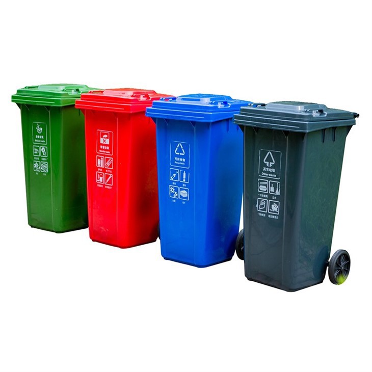 HDPE Stackable Dustbin for Commercial & Industrial Waste image 6