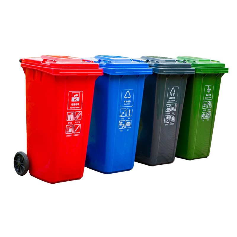 HDPE Stackable Dustbin for Commercial & Industrial Waste