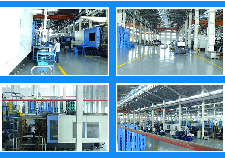 Durable 1400x1200mm HDPE Stackable Plastic Pallet for Logistics