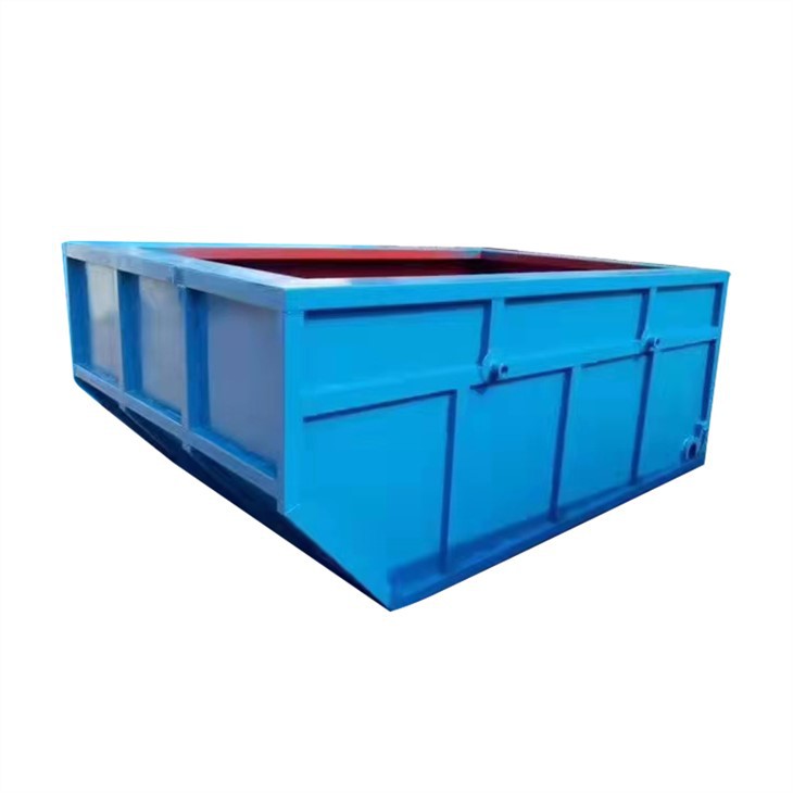 Durable HDPE Skip Container - Stackable Waste Solution for Sites