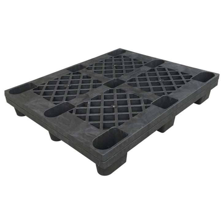 Durable HDPE Stackable One Way Shipping Plastic Pallet