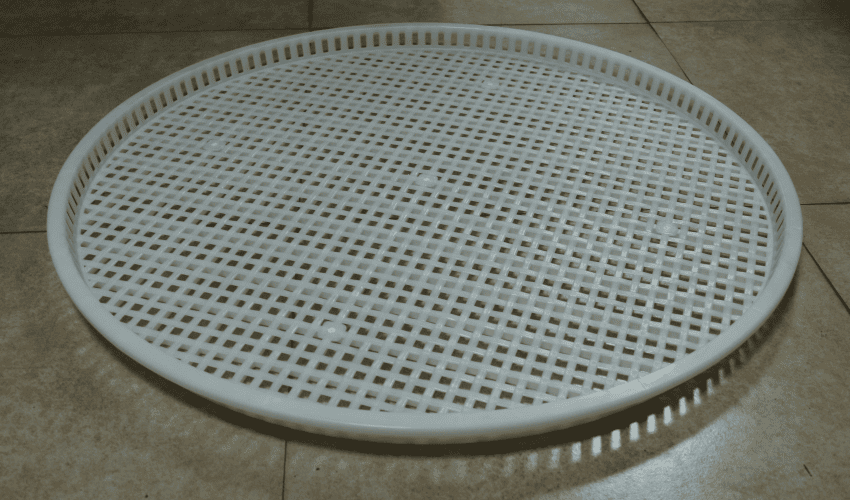 Durable Stackable HDPE Seafood/Fruit Drying Tray Wholesale
