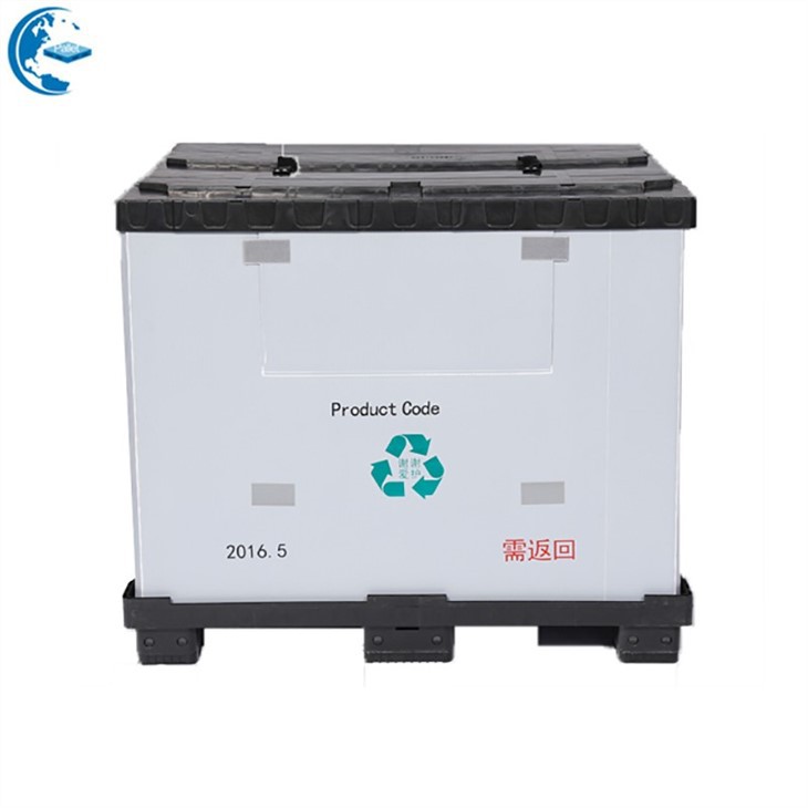 Heavy-Duty 1350x1150mm Foldable Plastic Pallet Container image 4