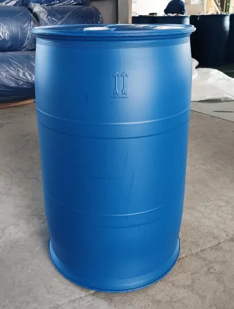 Durable HDPE 55 Gallon Blue Plastic Drum for Industrial Use image 2