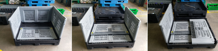 Heavy-Duty HDPE Warehouse Storage Containers & Plastic Pallets
