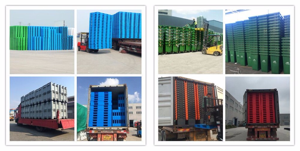 Packaging and Shipping Options Heavy Duty HDPE Folding Crate - Stackable Pallet Container
