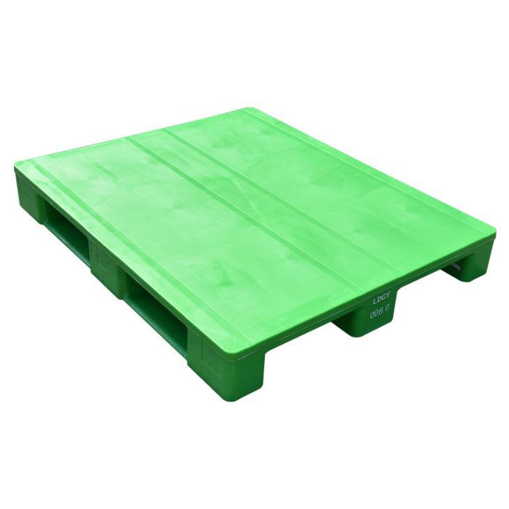 Durable Stackable HDPE Hygienic Plastic Pallet with Metal Reinforcement