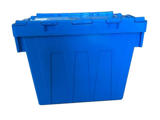 Nestable 16L Virgin PP Plastic Attached Lid Container
