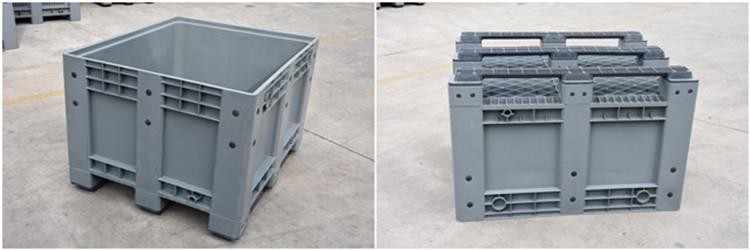 Heavy Duty Plastic Pallet Box Durable Heavy Duty HDPE Stackable Plastic Pallet Box