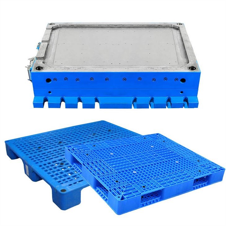 HDPE Stackable Plastic Pallet Crate Mould for Logistics image 2