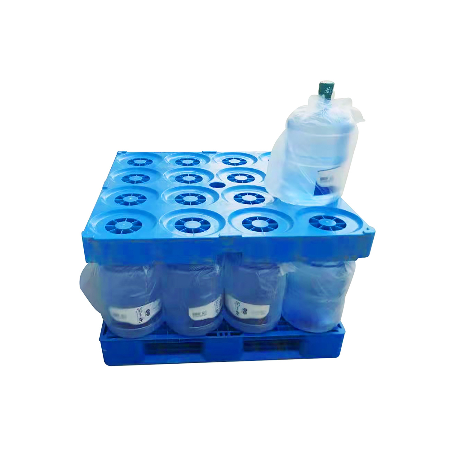 Durable HDPE 5 Gallon Water Bottle Plastic Pallet