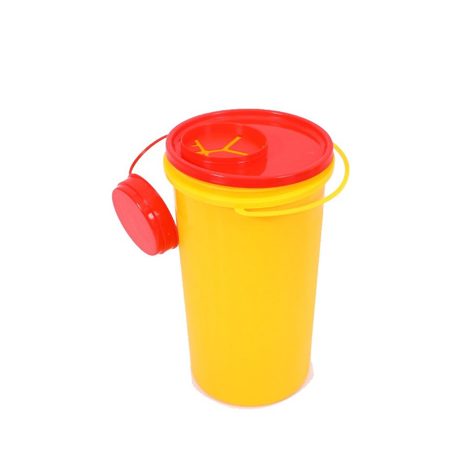 High-Quality HDPE Stackable Sharps Disposal Containers image 3