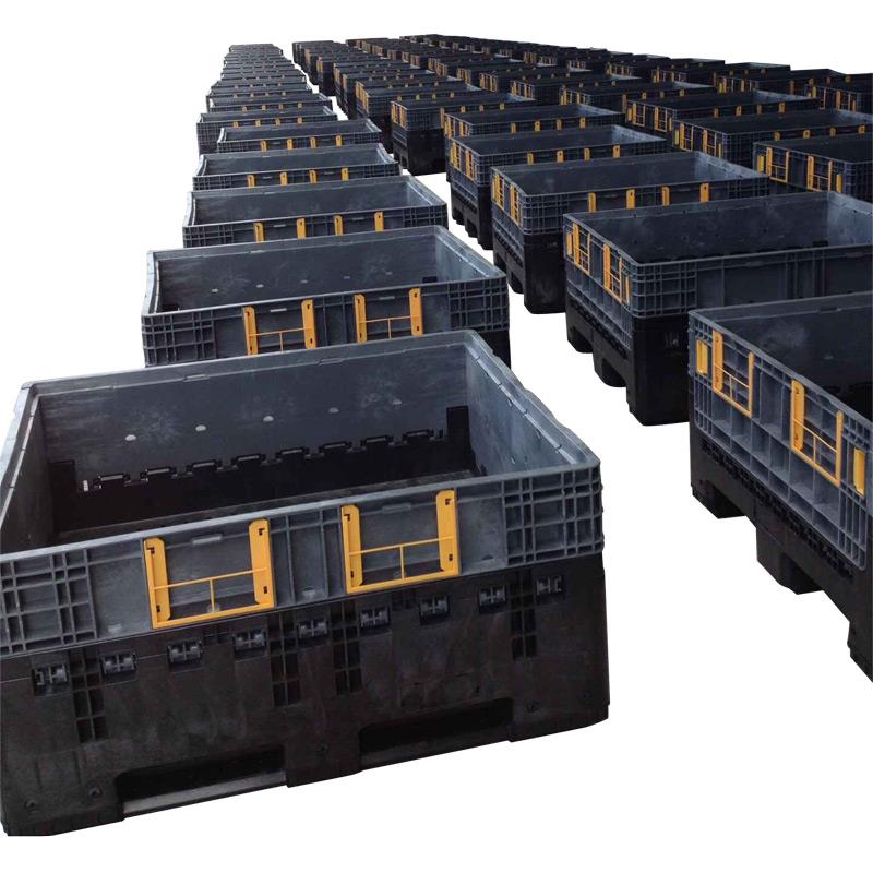 Durable Large Folding Plastic Pallet Box for Storage