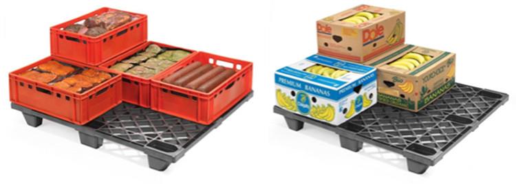 Durable HDPE Nestable Plastic Pallets for Logistics & Storage