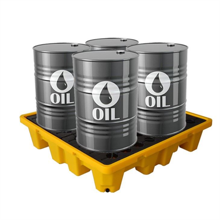 HDPE Stackable Drum Spill Pallets for Chemical Safety