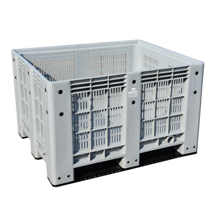 Heavy-Duty Large Mesh Plastic Pallet Box for Logistics