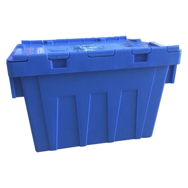 Durable HDPE Stackable Plastic Storage Moving Box