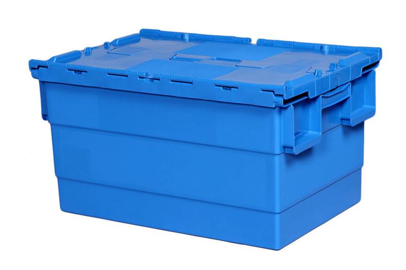Durable Plastic Box Durable HDPE Stackable Plastic Storage Moving Box