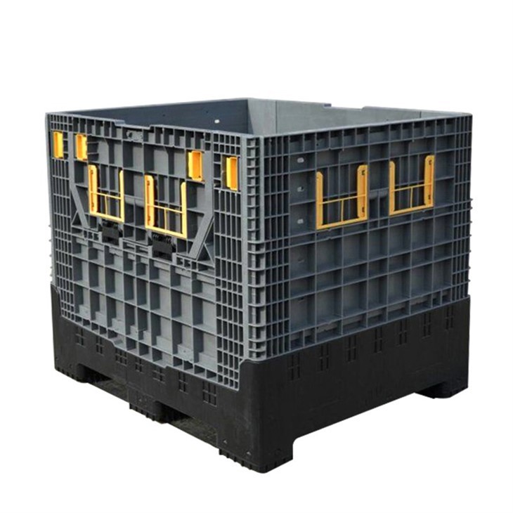 Durable HDPE Stackable Pallet Box for Efficient Logistics image 3