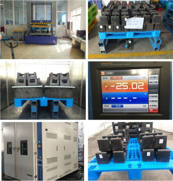 Durable HDPE Plastic Pallet for Heavy Load Stacking