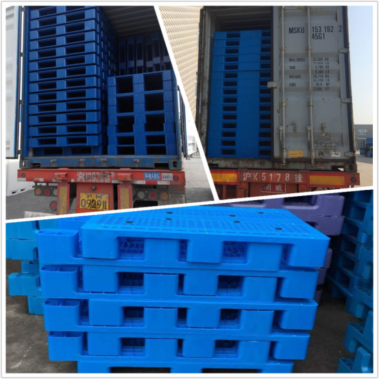 Durable HDPE Plastic Pallet for Heavy Load Stacking