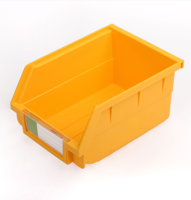 Durable Plastic Pegboard Bins for Slotted Pegboards