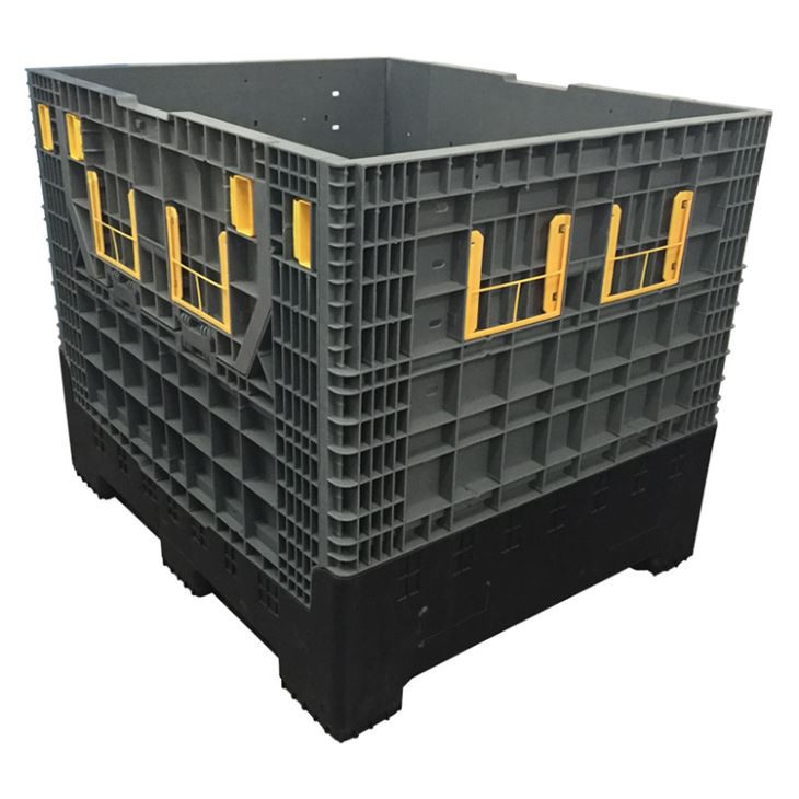 Durable HDPE Foldable Large Bulk Container for Logistics