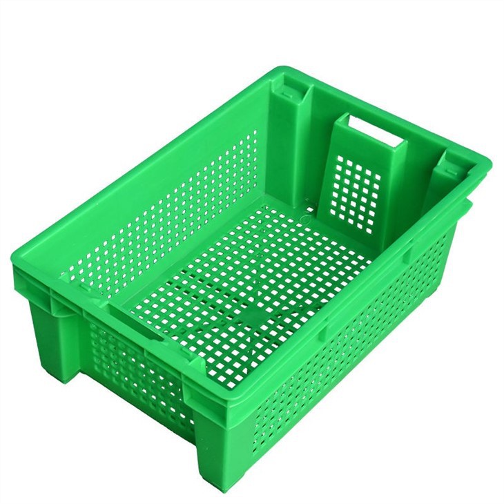 Durable Stackable HDPE Plastic Crates for Vegetables image 2