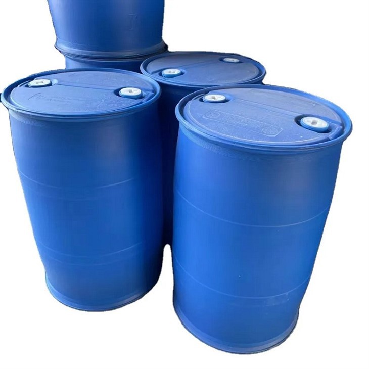Durable HDPE 55 Gallon Blue Plastic Drum for Bulk Storage image 2