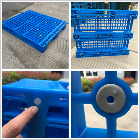 Durable HDPE Medium Duty Plastic Pallet with 3 Runners